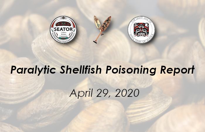 Shellfish toxin results April 29, 2020