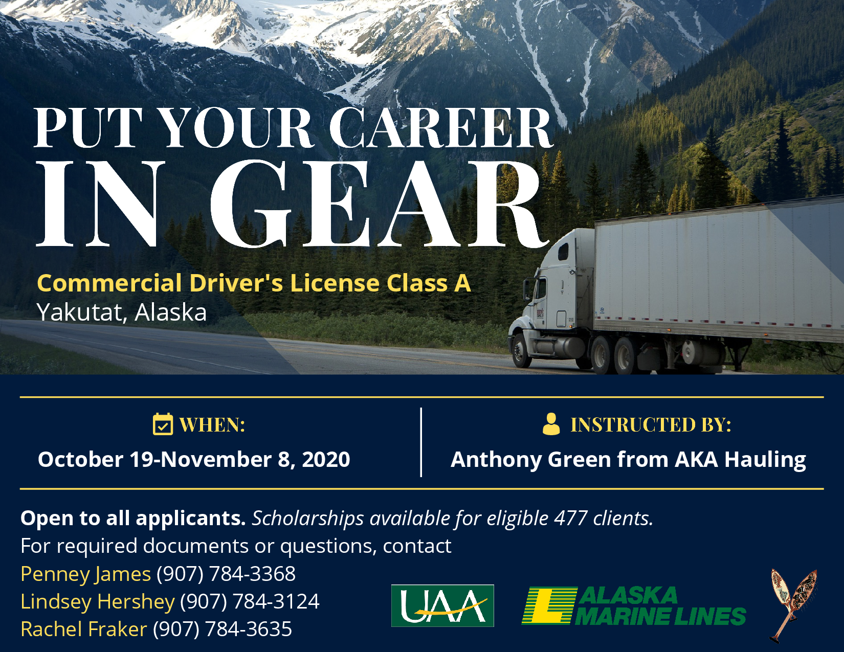 Put Your Career in Gear: Commercial Driver's License Class ...